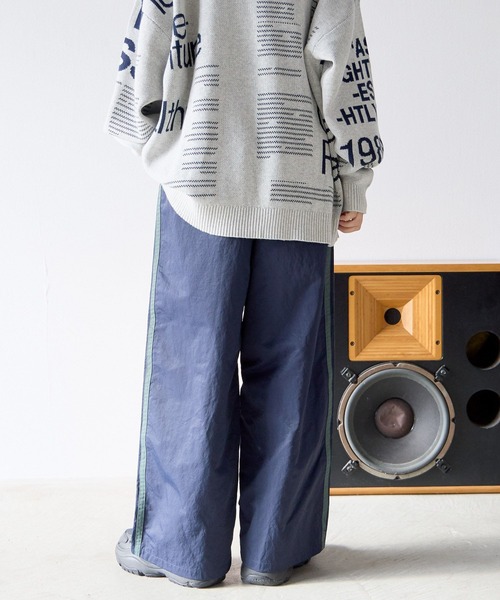 PBLIM（ページボーイリム）の「《UNISEX》トラックパンツ（スウェットパンツ・レディース・ブラック/イエロー/ネイビー・LARGE/MEDIUM）」の14枚目の写真