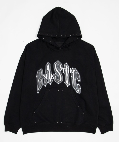 Figments（フィグメンツ）の「BASICパーカー（パーカー・レディース・杢グレー/ブラック・FREE）」の18枚目の写真