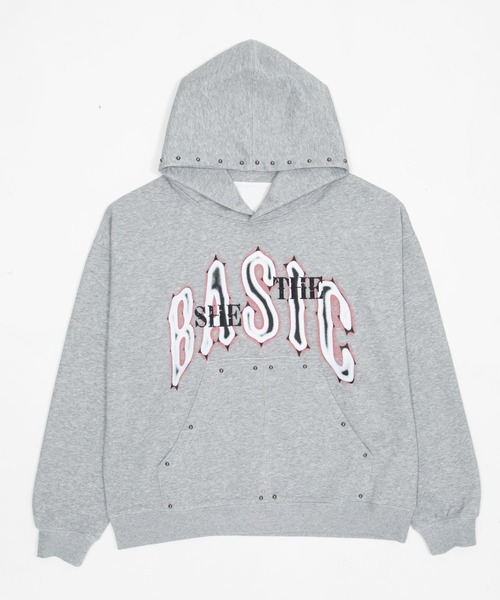 Figments（フィグメンツ）の「BASICパーカー（パーカー・レディース・杢グレー/ブラック・FREE）」の19枚目の写真