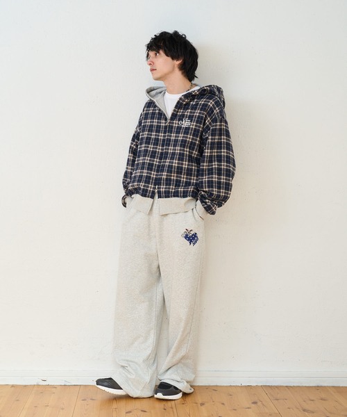 kaoyorinakami(カオヨリナカミ)の「rabbit layered sweatpants / ラビットレイヤードスウェットパンツ(スウェットパンツ・メンズ・ブラック/グレー・SMALL/MEDIUM/LARGE/X-LARGE)」の17枚目の写真