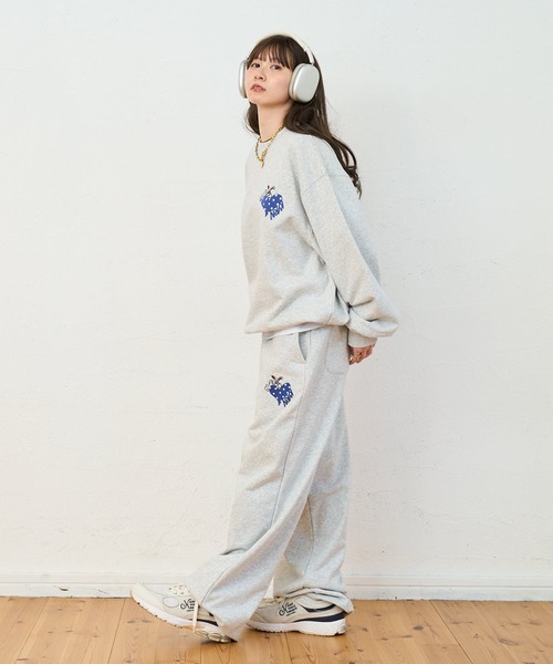 kaoyorinakami(カオヨリナカミ)の「rabbit layered sweatpants / ラビットレイヤードスウェットパンツ(スウェットパンツ・メンズ・ブラック/グレー・SMALL/MEDIUM/LARGE/X-LARGE)」の22枚目の写真