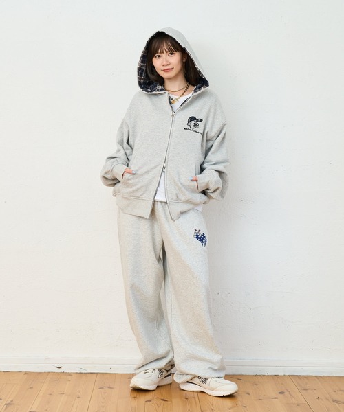 kaoyorinakami(カオヨリナカミ)の「rabbit layered sweatpants / ラビットレイヤードスウェットパンツ(スウェットパンツ・メンズ・ブラック/グレー・SMALL/MEDIUM/LARGE/X-LARGE)」の20枚目の写真