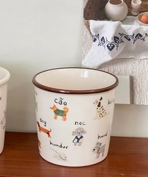 Made in I（メイドインアイ）の「Puppy Print Cup（グラス/マグカップ/タンブラー）」