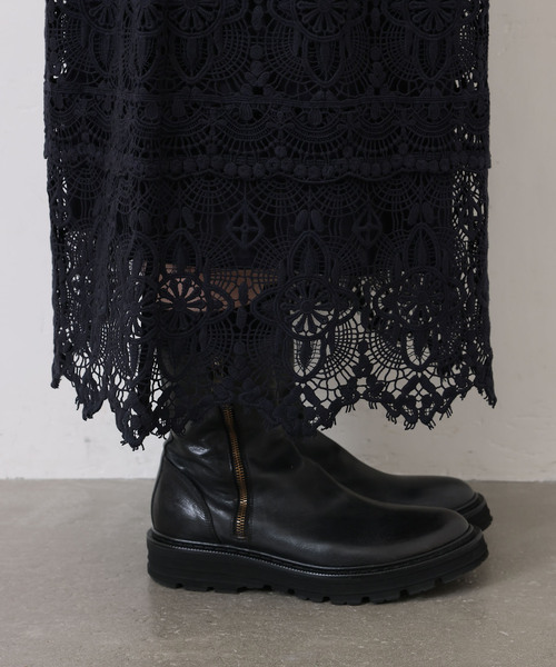 JOURNAL STANDARD LUXE（ジャーナルスタンダード　ラックス）の「レースMIX スカート（040）（スカート・レディース・ネイビー・FREE）」の18枚目の写真