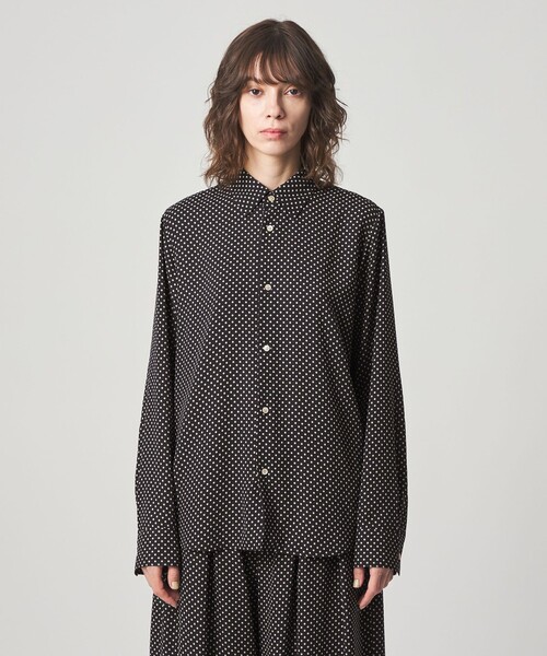 Steven Alan（スティーブンアラン）の「＜Steven Alan＞ドット プリント シャツ（シャツ/ブラウス・レディース・ダークグレー/ブラック・S/M）」の16枚目の写真