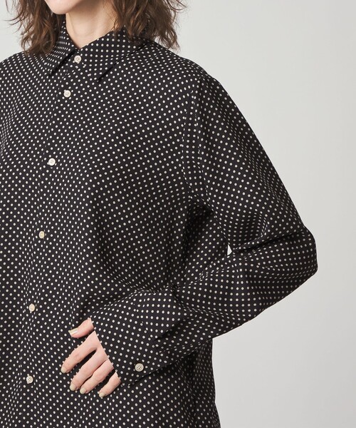 Steven Alan＞ドット プリント シャツ（シャツ/ブラウス）｜Steven