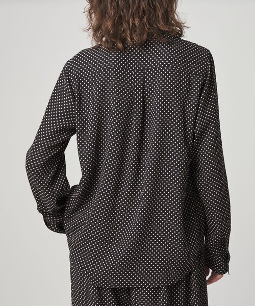 Steven Alan＞ドット プリント シャツ（シャツ/ブラウス）｜Steven