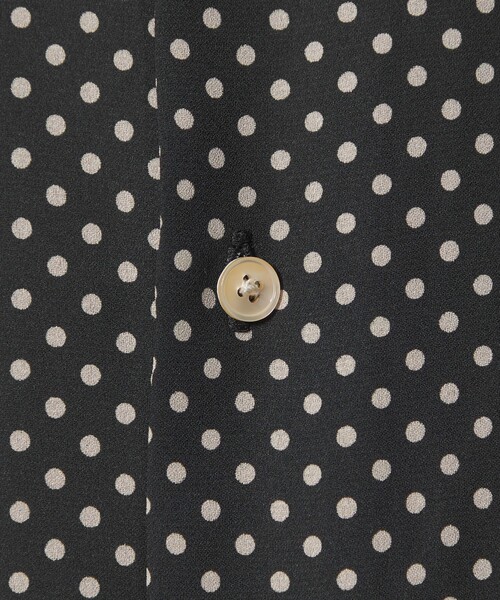 Steven Alan（スティーブンアラン）の「＜Steven Alan＞ドット プリント シャツ（シャツ/ブラウス・レディース・ダークグレー/ブラック・S/M）」の3枚目の写真