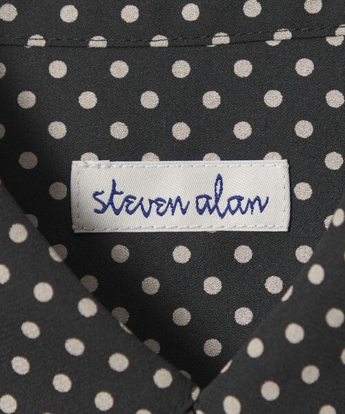 Steven Alan（スティーブンアラン）の「＜Steven Alan＞ドット プリント シャツ（シャツ/ブラウス・レディース・ダークグレー/ブラック・S/M）」の4枚目の写真