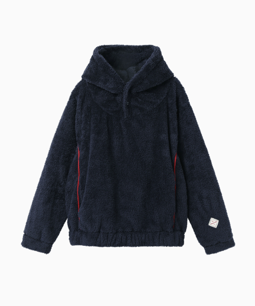 MENASOO(ミナス)の「Pogme Fleece String Hoodie_Navy(パーカー・レディース・ネイビー・F)」の19枚目の写真