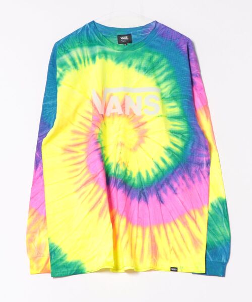 VANS(バンズ)の「VANSアパレル(WJ) ヴァンズ M Fyying-V Tye Dye L TEE ロングスリーブ 126R1023300 ABC-MART限定 COLOR1(Tシャツ/カットソー・メンズ・その他・MEDIUM/LARGE/X-LARGE)」の1枚目の写真