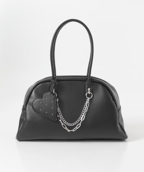 RODE SKO（ロデスコ）の「キャリーオンポケットビッグボストン（ボストンバッグ・レディース・ブラック/ブラウン・ONE）」の13枚目の写真