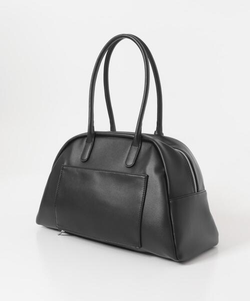 RODE SKO（ロデスコ）の「キャリーオンポケットビッグボストン（ボストンバッグ・レディース・ブラック/ブラウン・ONE）」の14枚目の写真