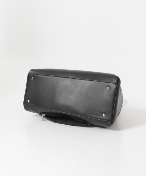 RODE SKO（ロデスコ）の「キャリーオンポケットビッグボストン（ボストンバッグ・レディース・ブラック/ブラウン・ONE）」の15枚目の写真