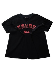 AVIE（アビィ）の「【mien】VネックプリントTee（Tシャツ/カットソー）」