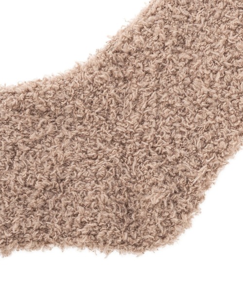 earth music&ecology(アースミュージックアンドエコロジー)の「miffy /earth タグ付モコモコソックス(ソックス/靴下・レディース・アイボリー/ブラウン・FREE)」の21枚目の写真