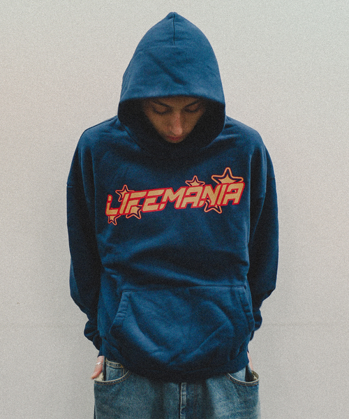 LIFEMANIA / ライフマニア RACING STAR LOGO HOODIE（パーカー）｜WISM