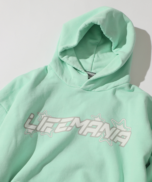LIFEMANIA / ライフマニア RACING STAR LOGO HOODIE 【公式通販】