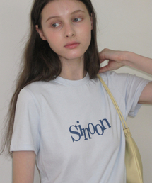 SINOON（シヌーン）の「Sinoon Signature Logo T-Shirts (Sky Blue)（Tシャツ/カットソー）」