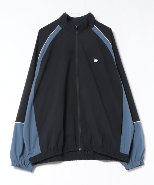 NEW ERA(ニューエラ)の「NEW ERA/ニューエラ PA OS PIP TRA JKT MS ジャケット(その他アウター・メンズ・ブラック/ネイビー・XL/XXL)」の2枚目の写真