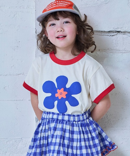 MARKEY'S(マーキーズ)の「リンガージャストTシャツ(Tシャツ/カットソー・キッズ・グリーン/ブラウン/レッド/ブルー・130/120/110/100/95/90/80/150/140)」の4枚目の写真