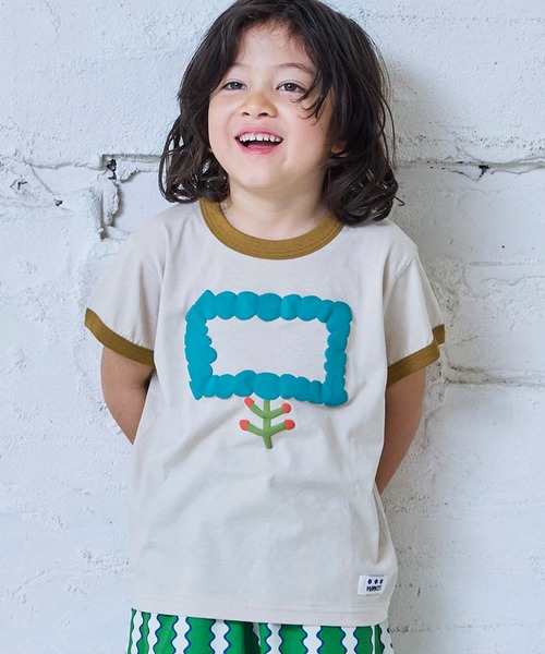 MARKEY'S(マーキーズ)の「リンガージャストTシャツ(Tシャツ/カットソー・キッズ・グリーン/ブラウン/レッド/ブルー・130/120/110/100/95/90/80/150/140)」の3枚目の写真