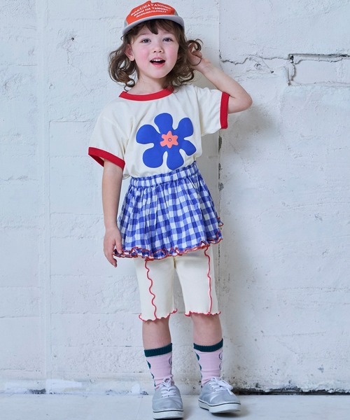 MARKEY'S(マーキーズ)の「リンガージャストTシャツ(Tシャツ/カットソー・キッズ・グリーン/ブラウン/レッド/ブルー・130/120/110/100/95/90/80/150/140)」の10枚目の写真