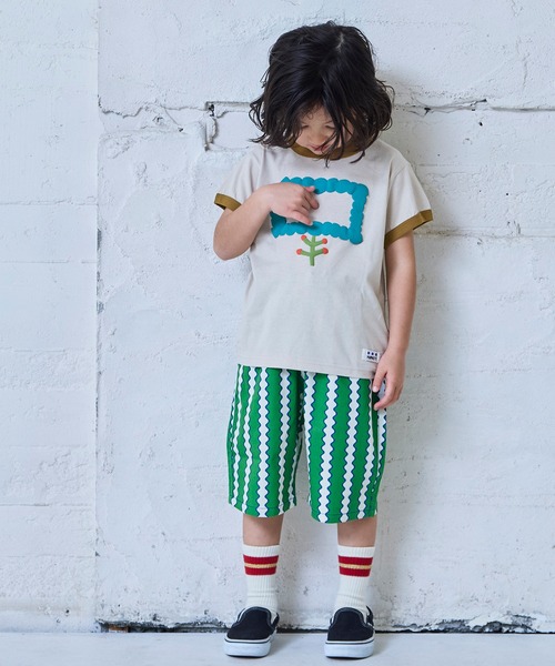 MARKEY'S(マーキーズ)の「リンガージャストTシャツ(Tシャツ/カットソー・キッズ・グリーン/ブラウン/レッド/ブルー・130/120/110/100/95/90/80/150/140)」の7枚目の写真