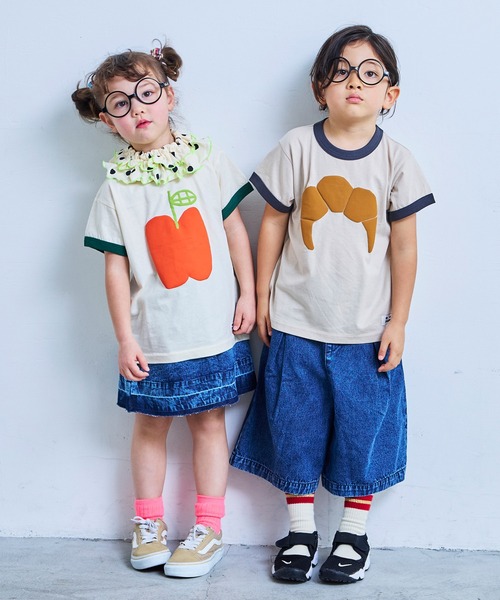 MARKEY'S(マーキーズ)の「リンガージャストTシャツ(Tシャツ/カットソー・キッズ・グリーン/ブラウン/レッド/ブルー・130/120/110/100/95/90/80/150/140)」の21枚目の写真