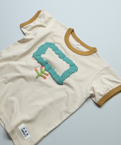 MARKEY'S(マーキーズ)の「リンガージャストTシャツ(Tシャツ/カットソー・キッズ・グリーン/ブラウン/レッド/ブルー・130/120/110/100/95/90/80/150/140)」の6枚目の写真