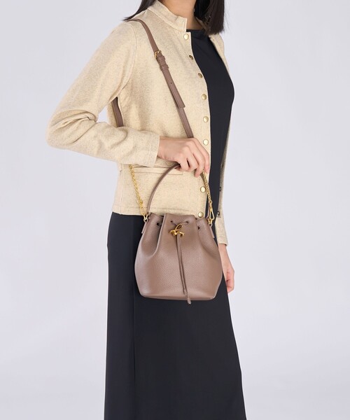 agnes b.(アニエスベー)の「レザー 2way スモール ショルダーバッグ ABS02-01(ショルダーバッグ・レディース・ブラウン系その他・FREE)」の7枚目の写真
