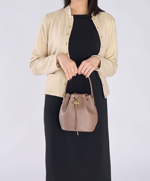 agnes b.(アニエスベー)の「レザー 2way スモール ショルダーバッグ ABS02-01(ショルダーバッグ・レディース・ブラウン系その他・FREE)」の8枚目の写真