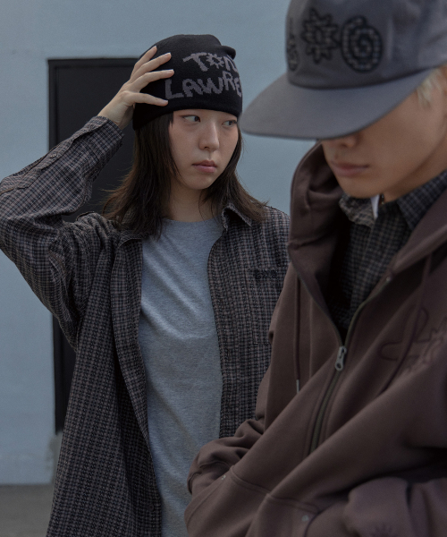 TONY LAWRENCE(トニーローレンス)の「カットオフチェックシャツブラック(シャツ/ブラウス・レディース・その他・LARGE/MEDIUM/SMALL)」の5枚目の写真