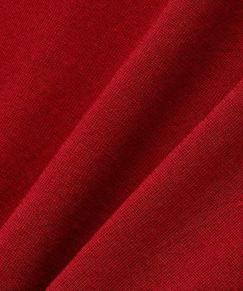 NOIRER(ノイア)の「シルキー クルーネック ハーフニット (レッド)(ニット/セーター・メンズ・その他・48/50/52)」の7枚目の写真