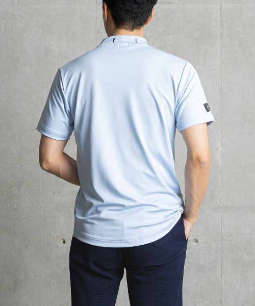 archivio(アルチビオ)の「<MENS>ネック刺繍UV速乾プルオーバー(Tシャツ/カットソー・メンズ・ライトブルー/ホワイト/イエロー/ブラック・LL/L/M)」の12枚目の写真