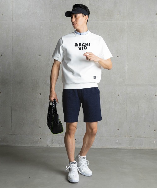 archivio(アルチビオ)の「<MENS>ネック刺繍UV速乾プルオーバー(Tシャツ/カットソー・メンズ・ライトブルー/ホワイト/イエロー/ブラック・LL/L/M)」の15枚目の写真