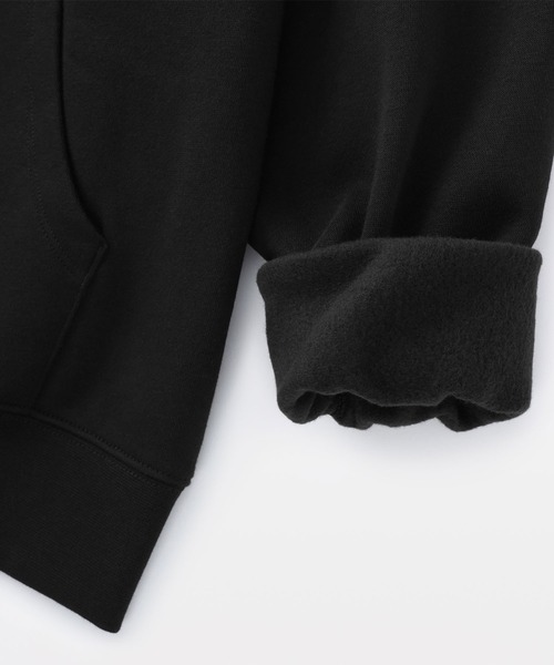 無印良品（ムジルシリョウヒン）の「婦人　スウェットフルジップパーカ（パーカー・レディース・ブラック/オフホワイト/グレー/ダークグレー・S/M/L/XL）」の18枚目の写真