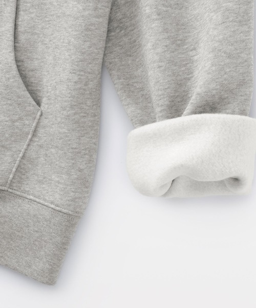 無印良品（ムジルシリョウヒン）の「婦人　スウェットフルジップパーカ（パーカー・レディース・ブラック/オフホワイト/グレー/ダークグレー・S/M/L/XL）」の11枚目の写真