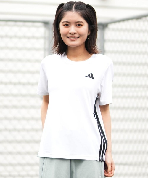 セール】adidas/アディダス W WO－ES 3S CREW Tシャツ