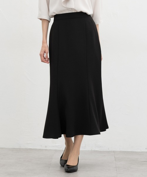 Honeys（ハニーズ）の「マーメイドスカート（スカート・レディース・ピンクベージュ/ブラック/ホワイト系その他/ブラック系その他・M/LL/L/3L/S）」の3枚目の写真