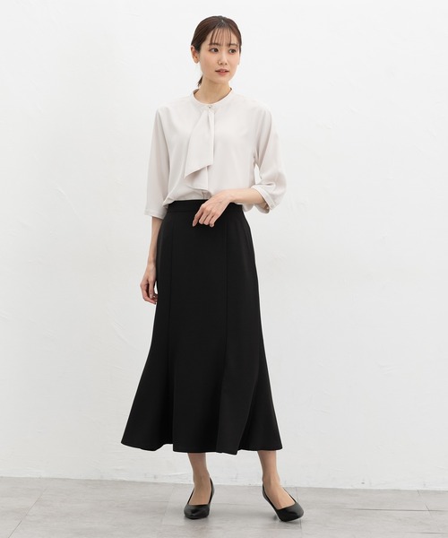 Honeys（ハニーズ）の「マーメイドスカート（スカート・レディース・ピンクベージュ/ブラック/ホワイト系その他/ブラック系その他・M/LL/L/3L/S）」の11枚目の写真