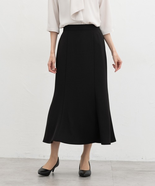 Honeys（ハニーズ）の「マーメイドスカート（スカート・レディース・ピンクベージュ/ブラック/ホワイト系その他/ブラック系その他・M/LL/L/3L/S）」の12枚目の写真