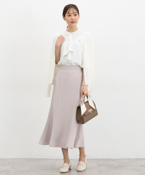 Honeys（ハニーズ）の「マーメイドスカート（スカート・レディース・ピンクベージュ/ブラック/ホワイト系その他/ブラック系その他・M/LL/L/3L/S）」の13枚目の写真