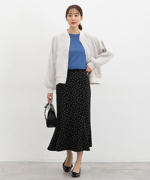 Honeys（ハニーズ）の「マーメイドスカート（スカート・レディース・ピンクベージュ/ブラック/ホワイト系その他/ブラック系その他・M/LL/L/3L/S）」の16枚目の写真