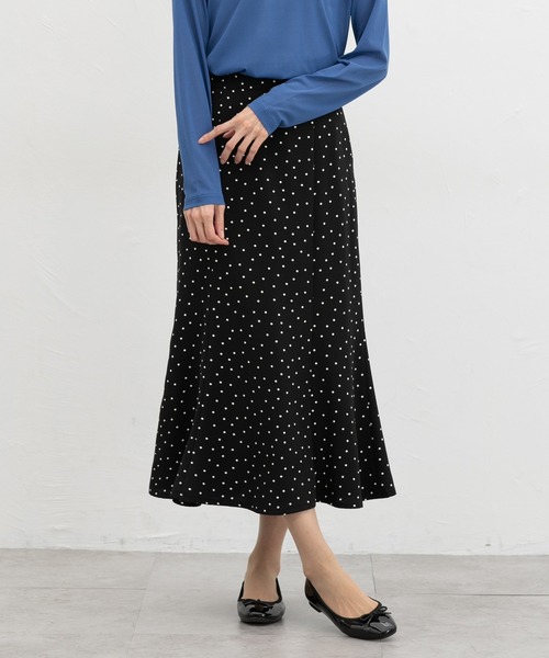 Honeys（ハニーズ）の「マーメイドスカート（スカート・レディース・ピンクベージュ/ブラック/ホワイト系その他/ブラック系その他・M/LL/L/3L/S）」の18枚目の写真