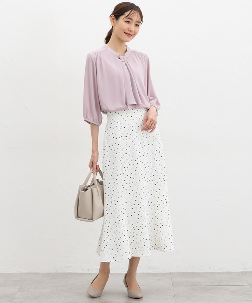 Honeys（ハニーズ）の「マーメイドスカート（スカート・レディース・ピンクベージュ/ブラック/ホワイト系その他/ブラック系その他・M/LL/L/3L/S）」の19枚目の写真