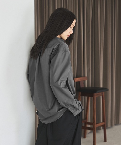 U.S. POLO ASSN.（ユーエスポロアッスン）の「U.S. POLO ASSN. ワンポイント刺繍ブロードレギュラーカラーシャツ（シャツ/ブラウス・メンズ・ホワイト/チャコール/ブルー・S/M/L）」の17枚目の写真