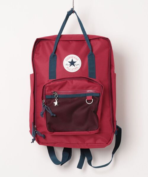 CONVERSE(コンバース)の「【CONVERSE】CV RETRO SCHOOL BACKPACK / コンバース アンクルパッチロゴ バックパック(バックパック/リュック・メンズ・レッド/ピンク/ネイビー/ブラック/グリーン/パープル・FREE)」の6枚目の写真