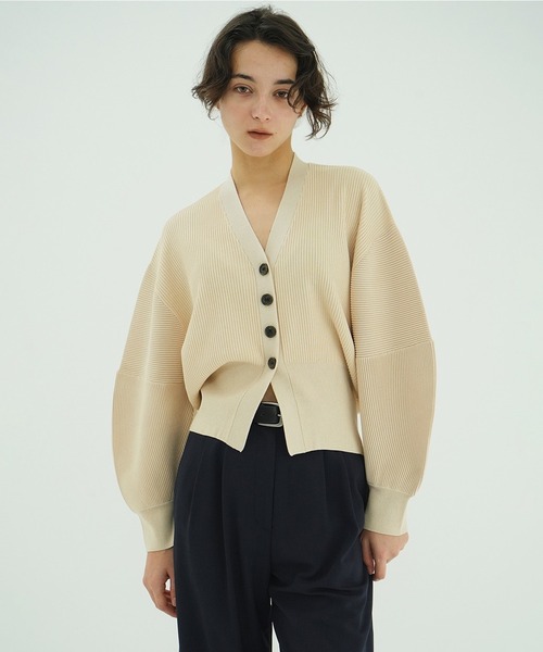 CLANE クラネ　カーディガン　ボレロ CLANE（クラネ）の「COLOR MOHAIR SHAGGY CARDIGAN（カーディガン