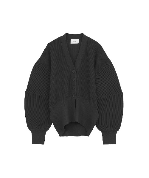 CLANE クラネ カーブ スリーブ ニット カーディガン CURVED SLEEVE KNIT CARDIGAN（カーディガン/ボレロ）｜CLANE（クラネ